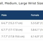 Typical men's wrist size new arrivals