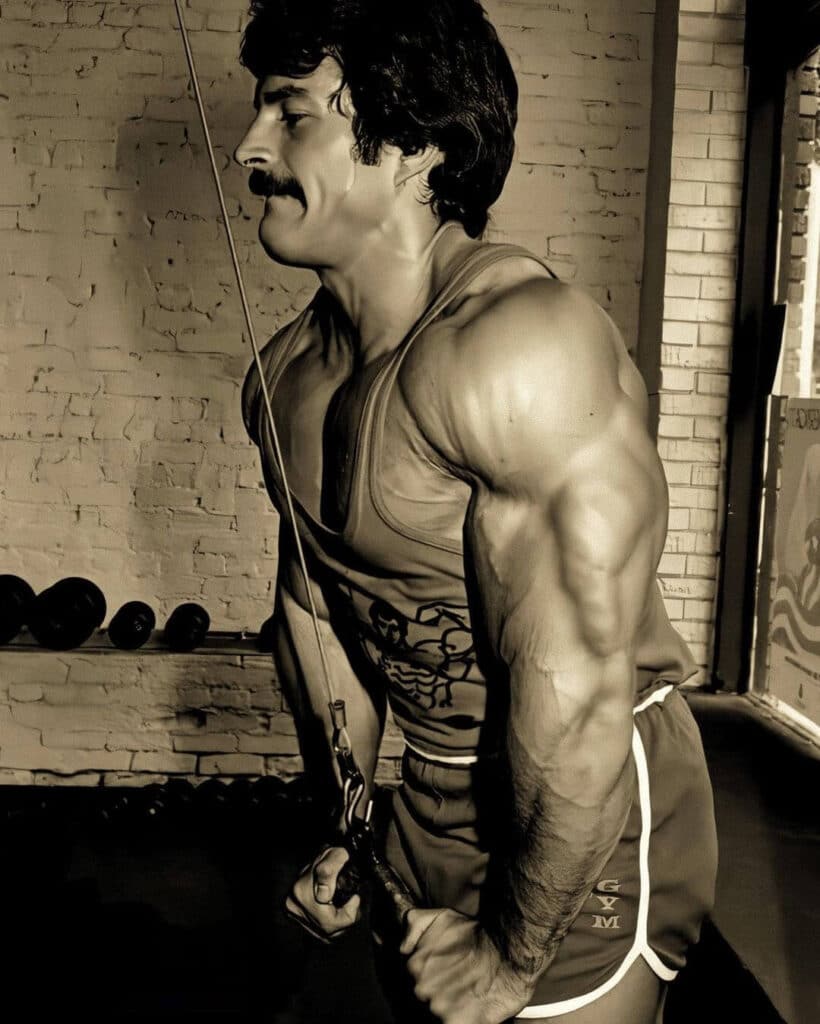 Mike Mentzer, Chest Workout