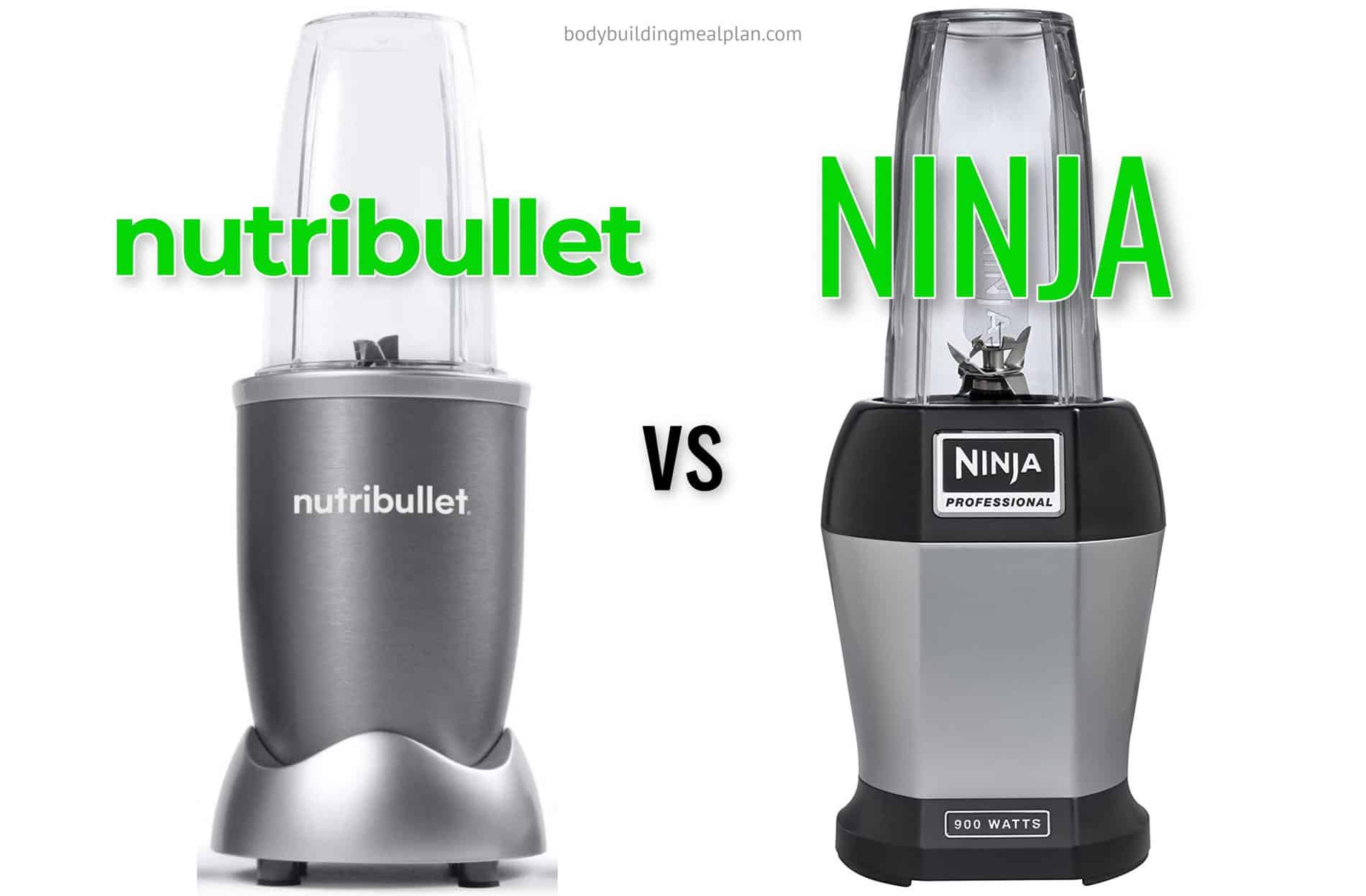 Ninja vs Nutribullet: which blender brand is right for you