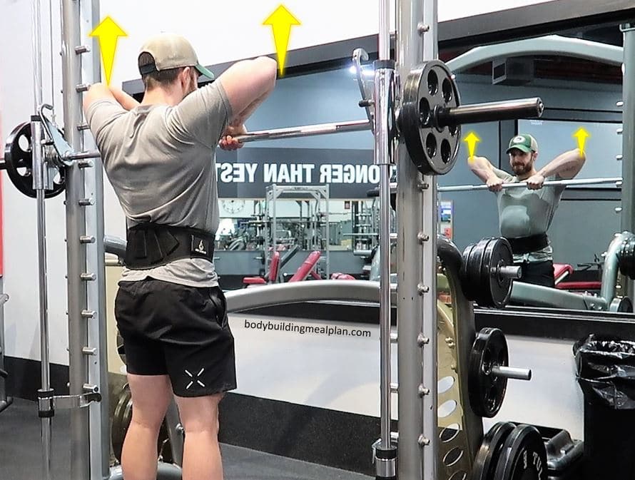 How To Do A Smith Machine Upright Row - Nutritioneering